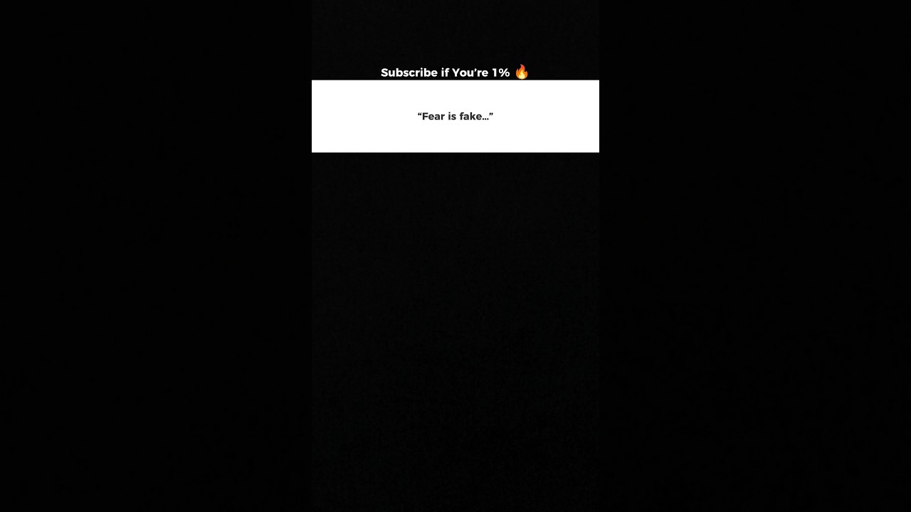 Fear Is Fake. Action Is Real. 💪 | Morning Motivation | Move First, Fear Later 🔥 