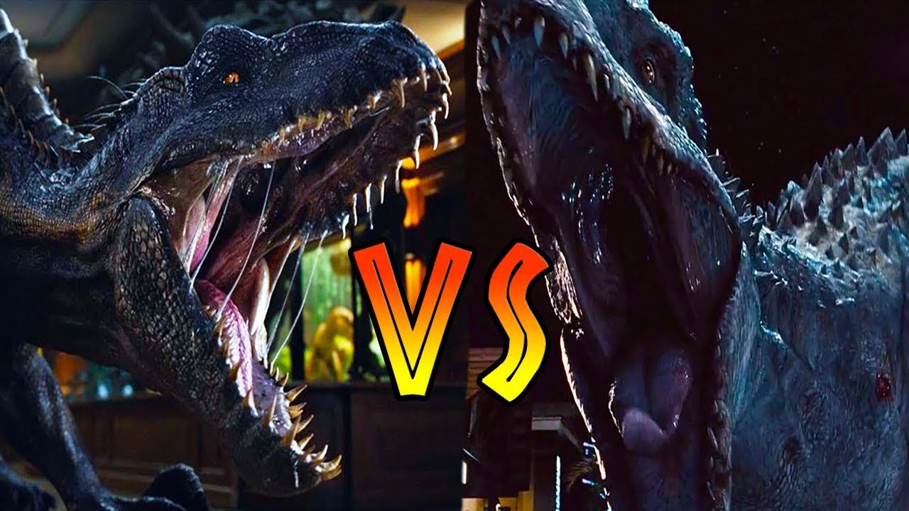 Indominus Rex Vs Indoraptor Whos Scarier Youtube 