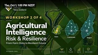 Agricultural Intelligence: Risk & Resilience - from farm data to resilient future