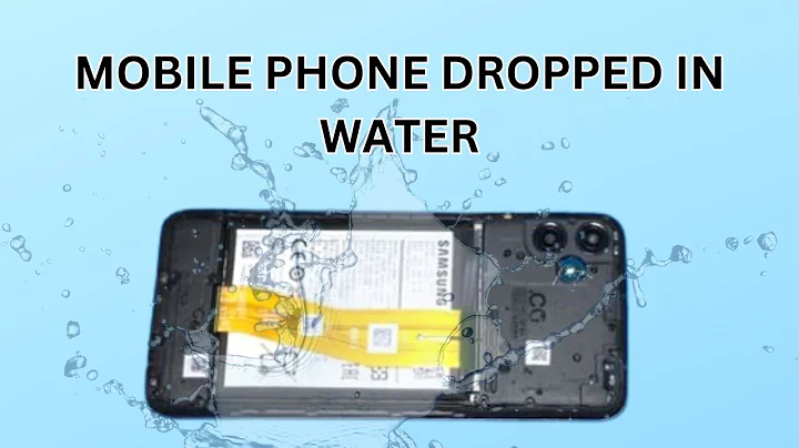 Do this if you Drop Your Phone In Water | How to Save a Wet Cell Phone