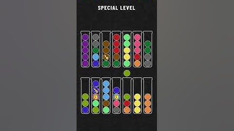 Ball Sort - Color Puzzle Game - Special Level 350 - Walkthrough SOLVED by RobotPlayer AI!!!