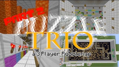 Puzzle Trio - Minecraft Puzzle Map Part 2