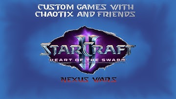 SC2: HoTS Custom Game - Nexus Wars (VS randoms)