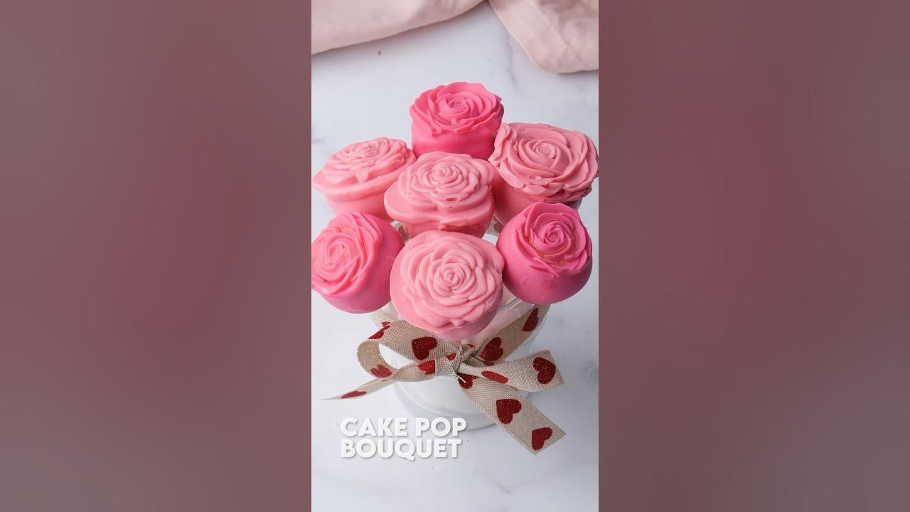 The best bouquet is made out of rose cake pops #shorts The best bouquet is made out of rose cake pops #shorts