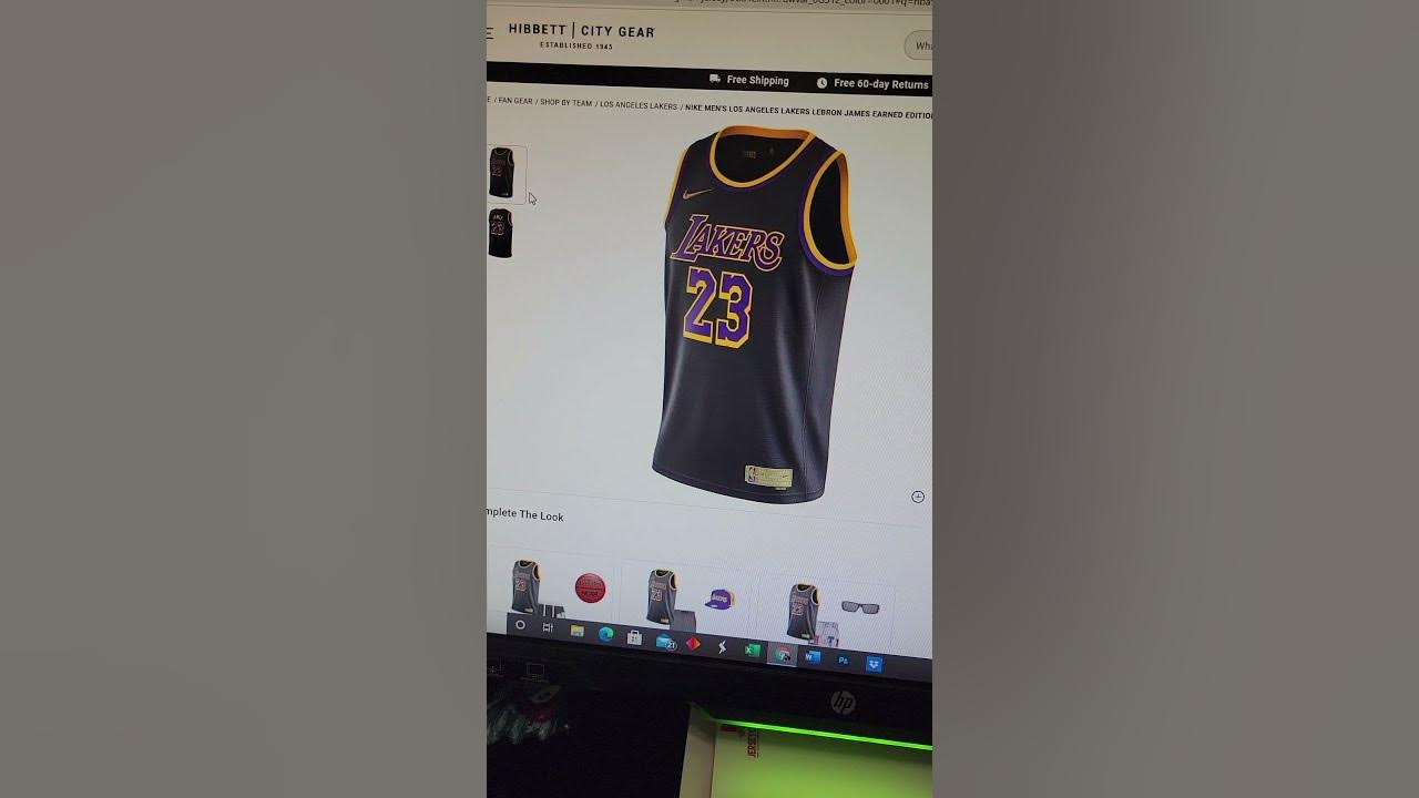 UNBOXING: LeBron James Los Angeles Lakers Earned Edition Swingman