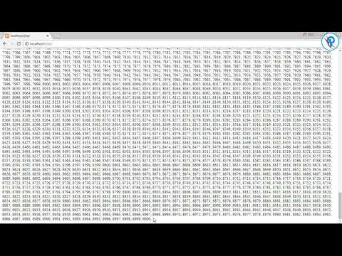 009  PHP loops for loop & foreach loop