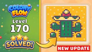 Details Colony Flow Level 170 Walkthrough & Solution 🐜 (New Update!) 🧩 Update
