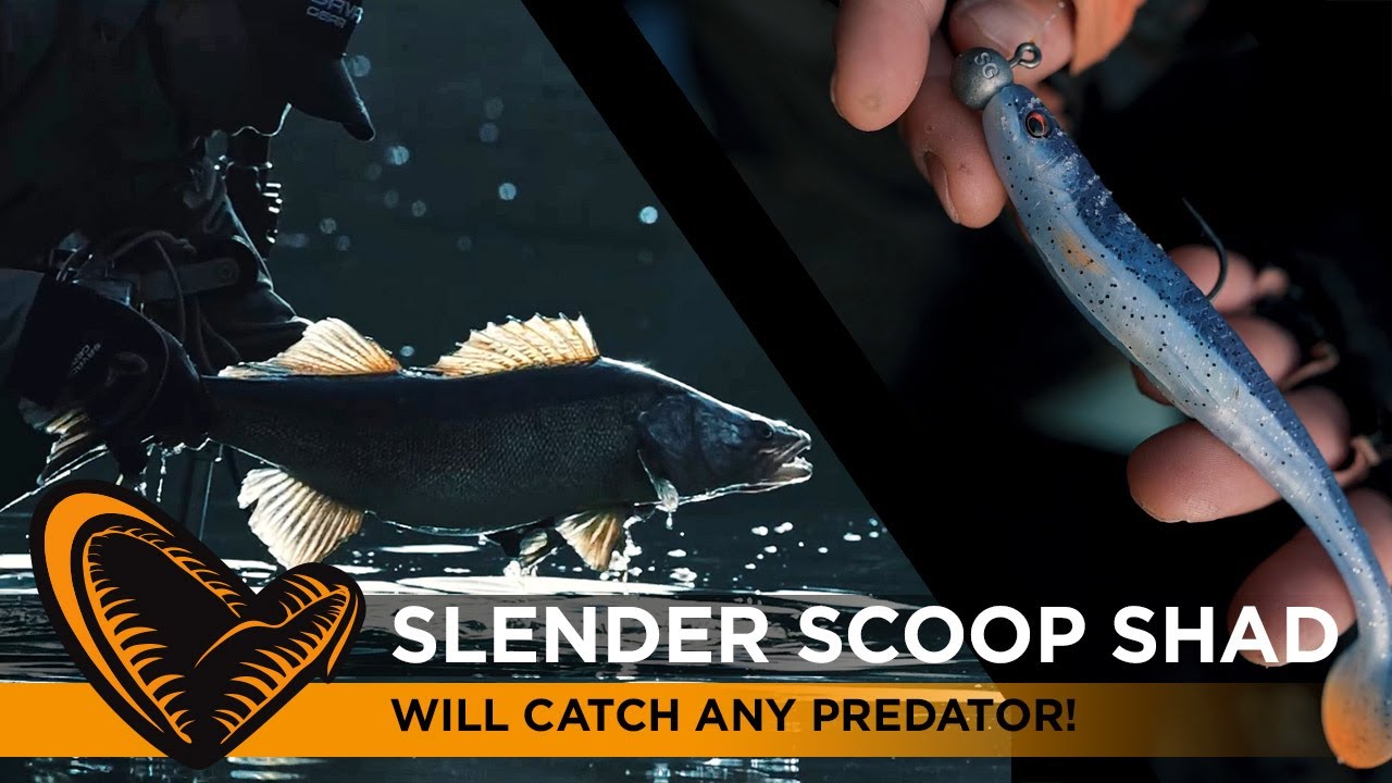 Savage Gear - Slender Scoop Shad - Will catch any Predator 