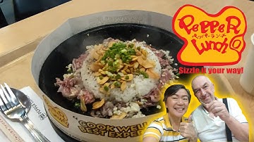 Lunch bij #pepperlunch PEPPER LUNCH