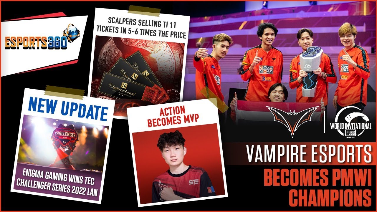 VAMPIRE ESPORTS BECOMES PMWI 2022 CHAMPIONS!! | Esports 360