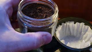 Making Good Coffee on a boat - unconventional method!