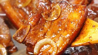 Pork Steak Recipe | Filipino Style Pork Steak | Pork Steak Ala Bistek