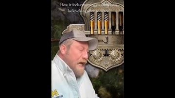 Lockpicking in Oblivion Remastered after 20 years. #oblivion #oblivionremaster #elderscrolls #gaming