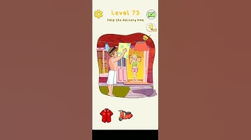 Displace Puzzle: Move one part || Level-73 || Help the delivery📮 man