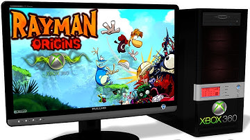 XENIA Xbox 360 Emulator - Rayman Origins (2011). Gameplay. Master-Build. Test #2