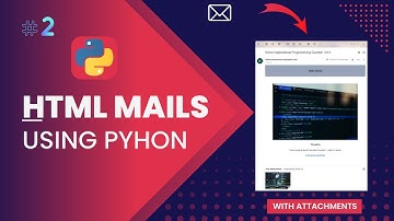 Send HTML Formatted Mails With Attachments In Python | Hindi 2023 | By Krishna Sonavane