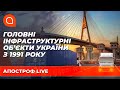 Головні реформи в українській інфраструктурі за 30 років | Апостроф ТВ