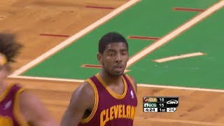 Kyrie Irving in his rookie season 23 Pts and game winner vs celtics 29.1.12 HD