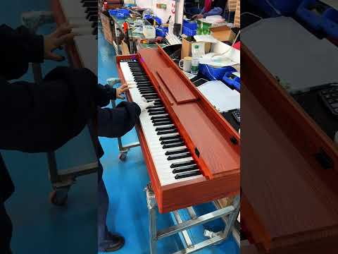 The Sound Of A Wooden Piano Is Very Active And Emotional