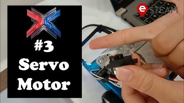 Mbot thi đấu Bài 3: Điều khiển động cơ servo - MakeX servo motor - e-STEAM Education