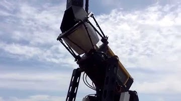 Topcon IP-S2 Mobile Mapping system in action on Brandt Tractor vehicle