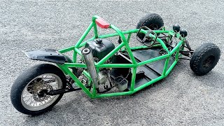 Building an Epic Sport Car Reverse Trike Roadster  StepbyStep DIY Project