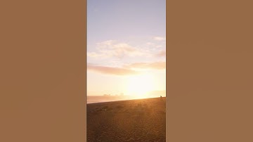 Thumbnail of Sunset at Reynisfjara Beach in Iceland