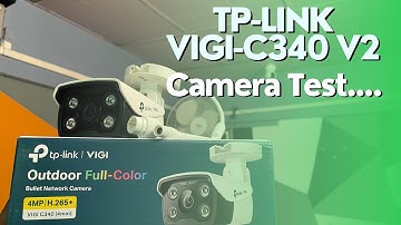 Enhanced Surveillance: TP-Link VIGI C340 Full-Color IP Camera Test | #ipcamera |  @TPLINKTECH