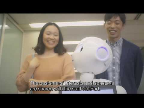 Robot “Pepper” from Mizuho Bank – Silver in Physical Distribution category at #DMIAwards16