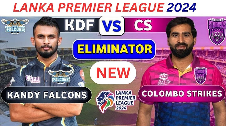 Eliminator - Colombo Strikers Vs Kandy Falcons | LPL Cricket Match|