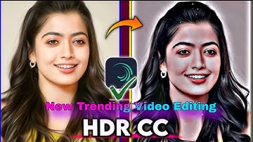 HDR CC Present How To Make High Quality // Alight Motion // CC Present #luckysuperhit #hdrcc #xml