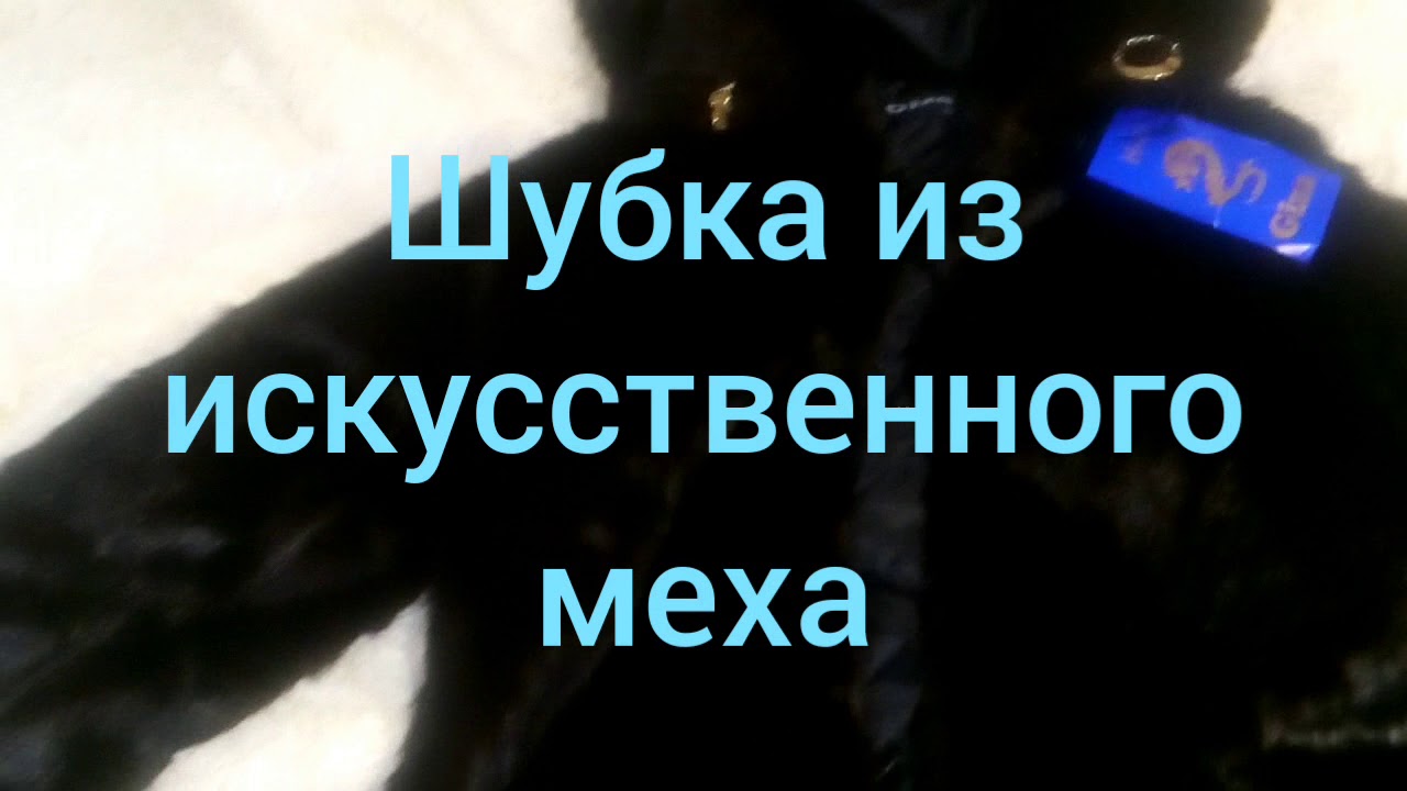 Садовод. Шуба. Искусственный мех под норку.