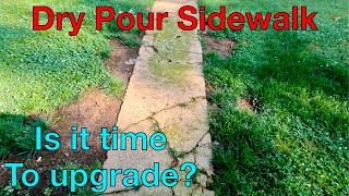 Dry Pour Sidewalk
