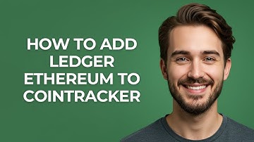 How to Add Ledger Ethereum to Cointracker - GUIDE!