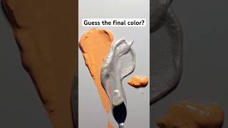 Guess The Final Color? #Mixingcolors #Colorsmixing #Artvideo #Painting #Asmrvideo