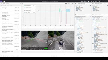SAFEXPLAIN Auto Demonstrator, Final AEB Demo, Foxglove Dashboard Adult Detection in Rain Conditions