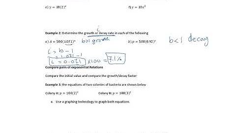 exponential regression 1