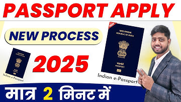 Passport Apply Online 2025 | How to apply for Passport online | Passport Kaise banaye