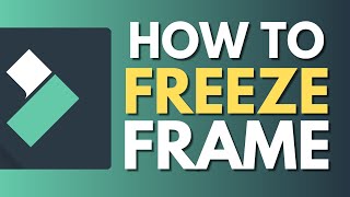 How To Freeze Frame in Filmora | Pause Image | Wondershare Filmora Tutorial
