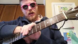Vignette de la vidéo "XXXTENTACION - difference (interlude) // easy guitar tutorial beginner"