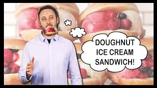 Krispy Kreme Ice Cream Sandwiches?!?!?!? - Food Feeder
