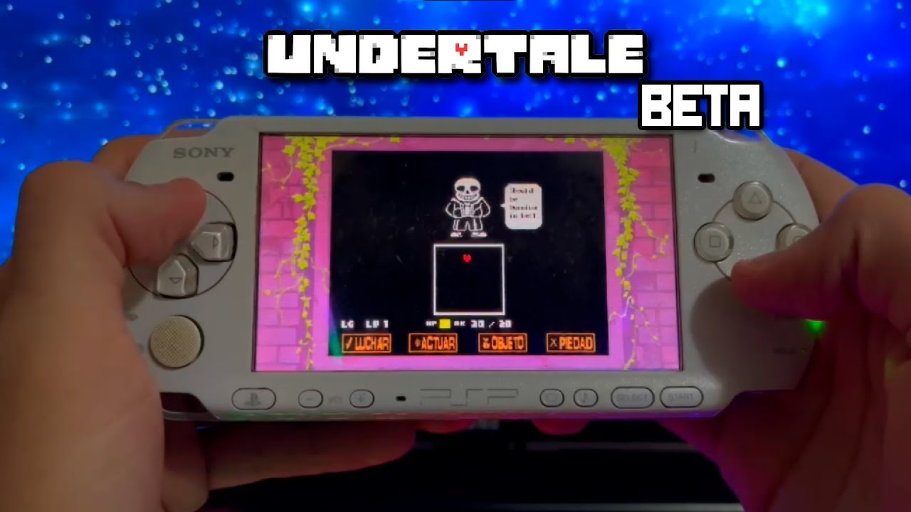 Otro UNDERTALE para el PSP | Fase Beta | luigi2498 - YouTube