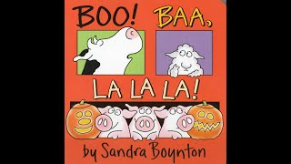 Read aloud books | Boo! Baa, La La La!