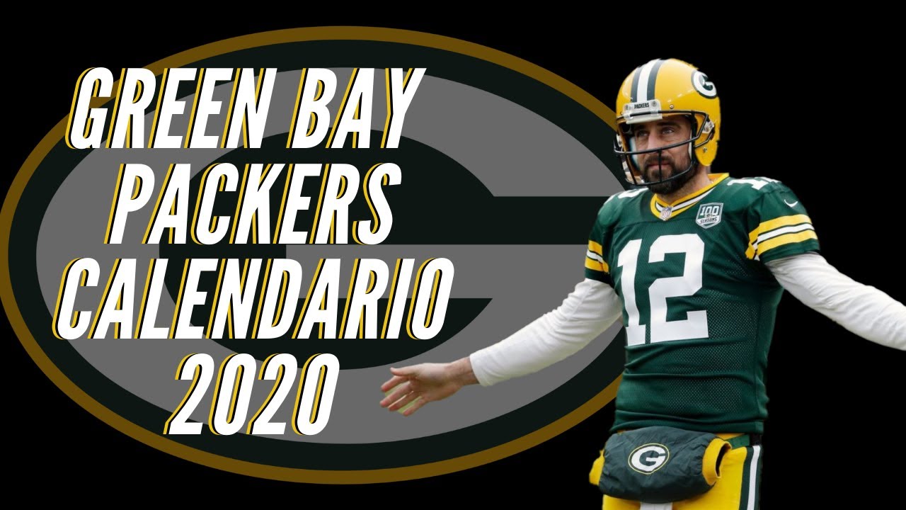 Green Bay packers Calendario 2020 // Green Bay Schedule 2020. Video