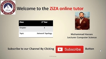 Computer Science 11th Class # 1st year Chapter No. 2  Lecture No. 1