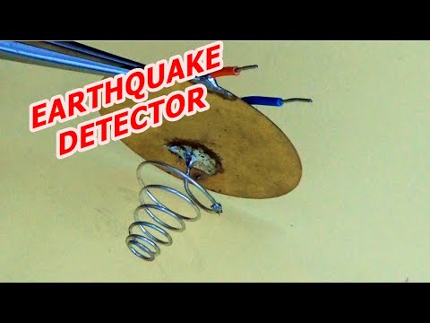 Single Transistor Earthquake Detector! Arduino And Visuino Project ...