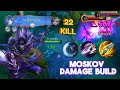 moskov damage build #highlights #mlbb 