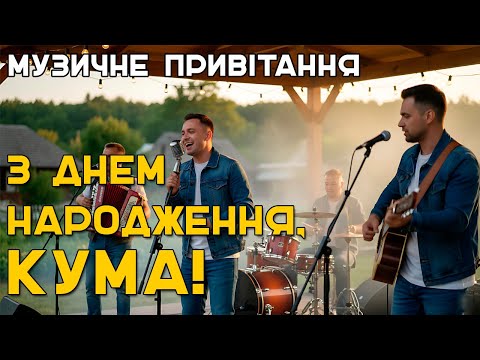 З Днем Народження Кума Веселе Музичне Привітання від Кума Привітання ON AIR