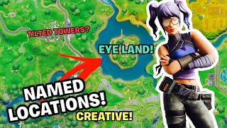 How to make named locations in Fortnite Creative! - Tutorial