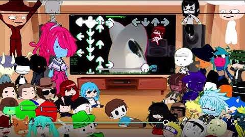 Fnf mod characters react part 20 (REUPLOADED)